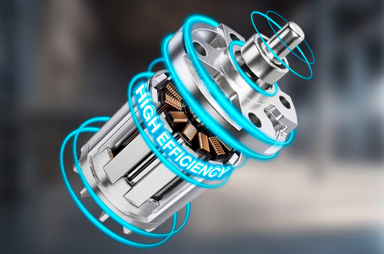 Бесщеточный двигатель обеспечивает высокую мощность при меньшем потреблении энергии, что позволять работать до 30% времени дольше на одном заряде аккумуляторов.